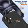 image:imageMiracase Silicone amp Magnetic for iPhone 18 Pro Max Case Capri BlueBlack