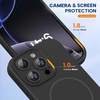 image:imageMiracase Silicone amp Magnetic for iPhone 18 Pro Max Case Capri BlueBlack