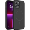 image:imageMiracase Silicone amp Magnetic for iPhone 18 Pro Max Case Capri BlueBlack