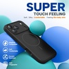 image:imageMiracase Silicone amp Magnetic for iPhone 18 Pro Max Case Capri BlueBlack
