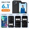 image:imageMiracase Silicone amp Magnetic for iPhone 18 Pro Max Case Capri BlueBlack
