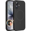 image:imageMiracase Silicone amp Magnetic for iPhone 18 Pro Max Case Capri BlueBlack