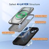 image:imageMiracase Silicone amp Magnetic for iPhone 18 Pro Max Case Capri BlueBlack