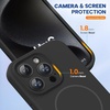 image:imageMiracase Silicone amp Magnetic for iPhone 18 Pro Max Case Capri BlueBlack