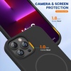 image:imageMiracase Silicone amp Magnetic for iPhone 18 Pro Max Case Capri BlueBlack