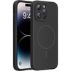 image:imageMiracase Silicone amp Magnetic for iPhone 18 Pro Max Case Capri BlueBlack