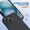 image:imageMiracase Silicone amp Magnetic for iPhone 18 Pro Max Case Capri BlueBlack