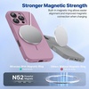 image:imageMiracase Silicone amp Magnetic for iPhone 18 Pro Max Case Capri BlueBlackcurrant