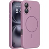 image:imageMiracase Silicone amp Magnetic for iPhone 18 Pro Max Case Capri BlueBlackcurrant