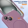 image:imageMiracase Silicone amp Magnetic for iPhone 18 Pro Max Case Capri BlueBlackcurrant