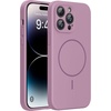 image:imageMiracase Silicone amp Magnetic for iPhone 18 Pro Max Case Capri BlueBlackcurrant