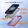image:imageMiracase Silicone amp Magnetic for iPhone 18 Pro Max Case Capri BlueBlackcurrant