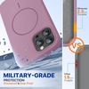 image:imageMiracase Silicone amp Magnetic for iPhone 18 Pro Max Case Capri BlueBlackcurrant