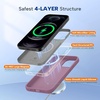 image:imageMiracase Silicone amp Magnetic for iPhone 18 Pro Max Case Capri BlueBlackcurrant