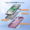 image:imageMiracase Silicone amp Magnetic for iPhone 18 Pro Max Case Capri BlueBlackcurrant
