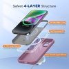 image:imageMiracase Silicone amp Magnetic for iPhone 18 Pro Max Case Capri BlueBlackcurrant