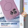 image:imageMiracase Silicone amp Magnetic for iPhone 18 Pro Max Case Capri BlueBlackcurrant