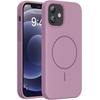 image:imageMiracase Silicone amp Magnetic for iPhone 18 Pro Max Case Capri BlueBlackcurrant