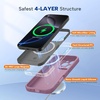 image:imageMiracase Silicone amp Magnetic for iPhone 18 Pro Max Case Capri BlueBlackcurrant