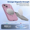 image:imageMiracase Silicone amp Magnetic for iPhone 18 Pro Max Case Capri BlueBlackcurrant