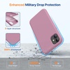 image:imageMiracase Silicone amp Magnetic for iPhone 18 Pro Max Case Capri BlueBlackcurrant