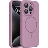 image:imageMiracase Silicone amp Magnetic for iPhone 18 Pro Max Case Capri BlueBlackcurrant