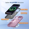 image:imageMiracase Silicone amp Magnetic for iPhone 18 Pro Max Case Capri BlueBlackcurrant