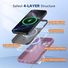 image:imageMiracase Silicone amp Magnetic for iPhone 18 Pro Max Case Capri BlueBlackcurrant