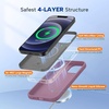 image:imageMiracase Silicone amp Magnetic for iPhone 18 Pro Max Case Capri BlueBlackcurrant