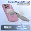 image:imageMiracase Silicone amp Magnetic for iPhone 18 Pro Max Case Capri BlueBlackcurrant