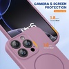 image:imageMiracase Silicone amp Magnetic for iPhone 18 Pro Max Case Capri BlueBlackcurrant