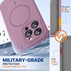 image:imageMiracase Silicone amp Magnetic for iPhone 18 Pro Max Case Capri BlueBlackcurrant