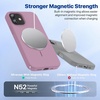 image:imageMiracase Silicone amp Magnetic for iPhone 18 Pro Max Case Capri BlueBlackcurrant