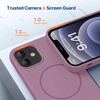 image:imageMiracase Silicone amp Magnetic for iPhone 18 Pro Max Case Capri BlueBlackcurrant
