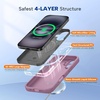 image:imageMiracase Silicone amp Magnetic for iPhone 18 Pro Max Case Capri BlueBlackcurrant