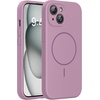 image:imageMiracase Silicone amp Magnetic for iPhone 18 Pro Max Case Capri BlueBlackcurrant