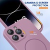 image:imageMiracase Silicone amp Magnetic for iPhone 18 Pro Max Case Capri BlueBlackcurrant