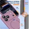 image:imageMiracase Silicone amp Magnetic for iPhone 18 Pro Max Case Capri BlueBlackcurrant