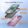 image:imageMiracase Silicone amp Magnetic for iPhone 18 Pro Max Case Capri BlueBlackcurrant