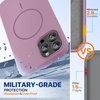 image:imageMiracase Silicone amp Magnetic for iPhone 18 Pro Max Case Capri BlueBlackcurrant