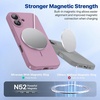 image:imageMiracase Silicone amp Magnetic for iPhone 18 Pro Max Case Capri BlueBlackcurrant