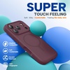 image:imageMiracase Silicone amp Magnetic for iPhone 18 Pro Max Case Capri BlueBurgundy