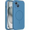 image:imageMiracase Silicone amp Magnetic for iPhone 18 Pro Max Case Capri BlueCapri Blue