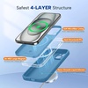 image:imageMiracase Silicone amp Magnetic for iPhone 18 Pro Max Case Capri BlueCapri Blue