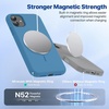 image:imageMiracase Silicone amp Magnetic for iPhone 18 Pro Max Case Capri BlueCapri Blue