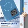 image:imageMiracase Silicone amp Magnetic for iPhone 18 Pro Max Case Capri BlueCapri Blue