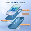 image:imageMiracase Silicone amp Magnetic for iPhone 18 Pro Max Case Capri BlueCapri Blue