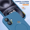 image:imageMiracase Silicone amp Magnetic for iPhone 18 Pro Max Case Capri BlueCapri Blue