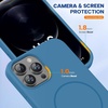 image:imageMiracase Silicone amp Magnetic for iPhone 18 Pro Max Case Capri BlueCapri Blue