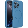 image:imageMiracase Silicone amp Magnetic for iPhone 18 Pro Max Case Capri BlueCapri Blue